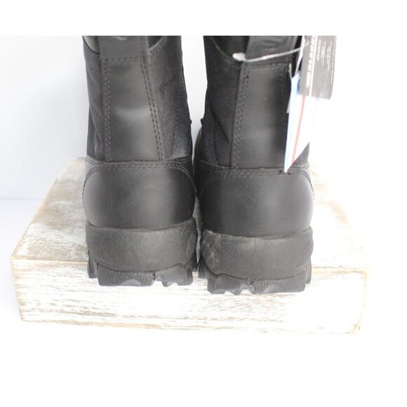 BLACKHAWK! Combat Boots Women's Size 5 Black Ops Leather Waterproof Cushioned - Picture 4 of 16